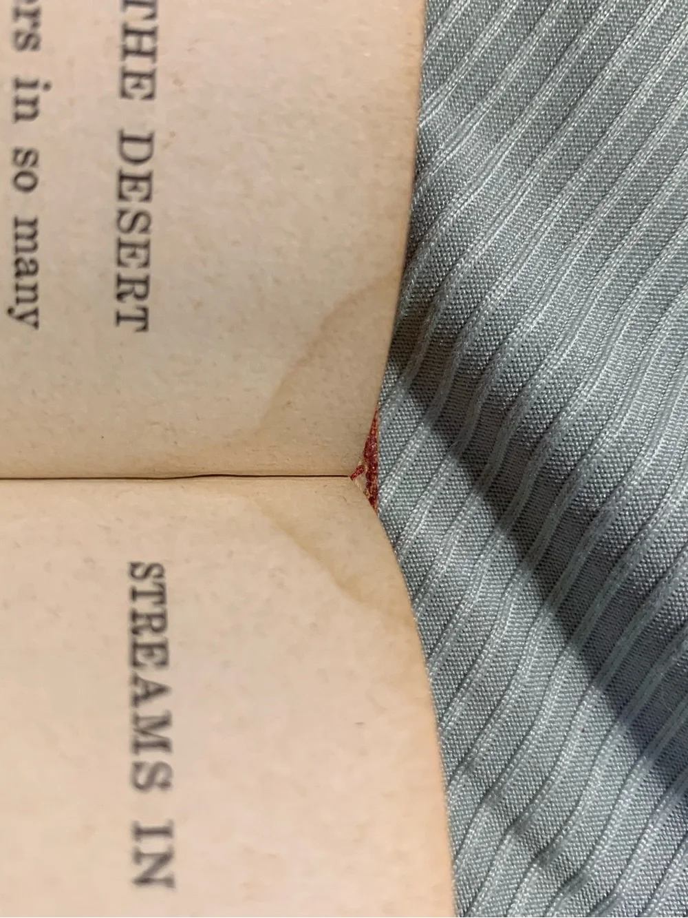 Vintage 1944 Streams in the Desert 23rd Printing with unique Old Bookmarks